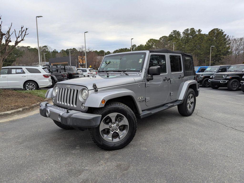 used 2018 Jeep Wrangler JK Unlimited car, priced at $21,998