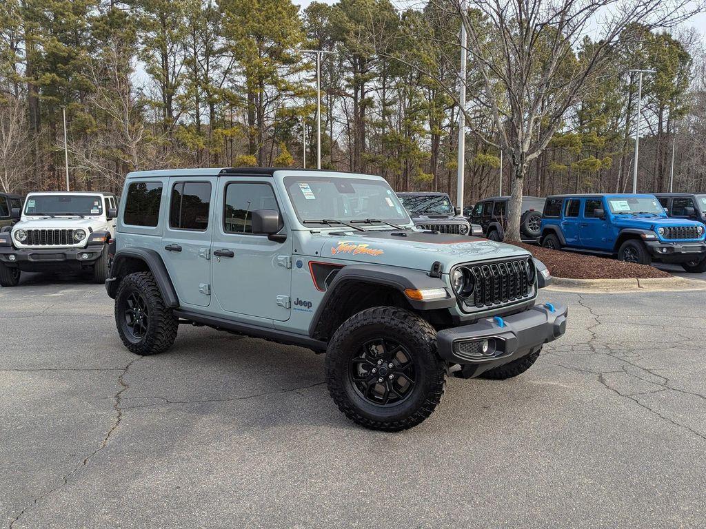 used 2024 Jeep Wrangler 4xe car, priced at $35,498