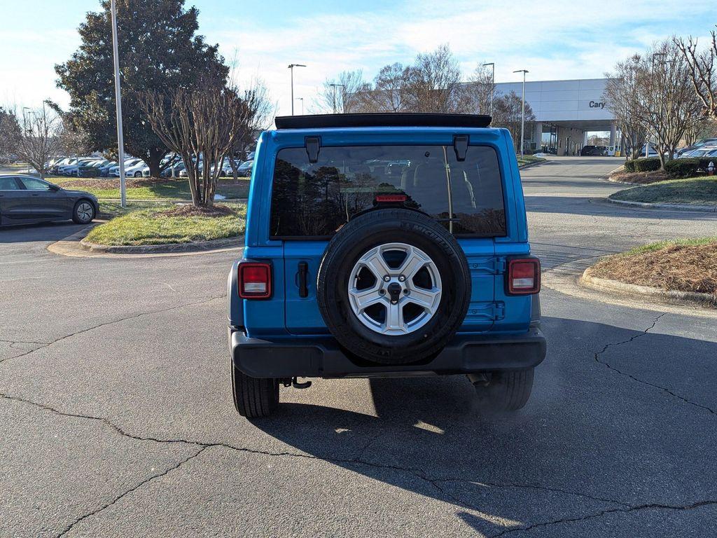 used 2022 Jeep Wrangler Unlimited car, priced at $32,398