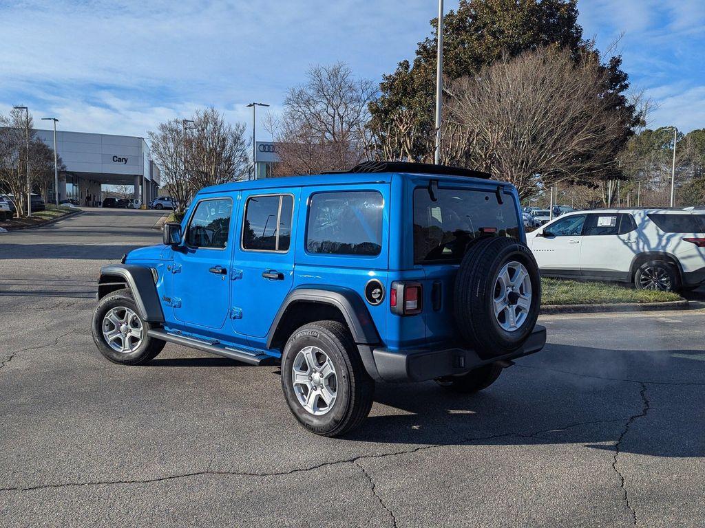 used 2022 Jeep Wrangler Unlimited car, priced at $32,398