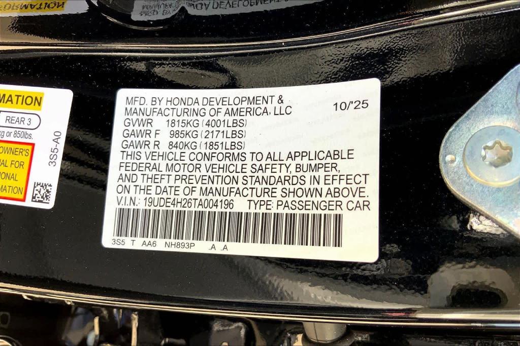 new 2026 Acura Integra car, priced at $35,195