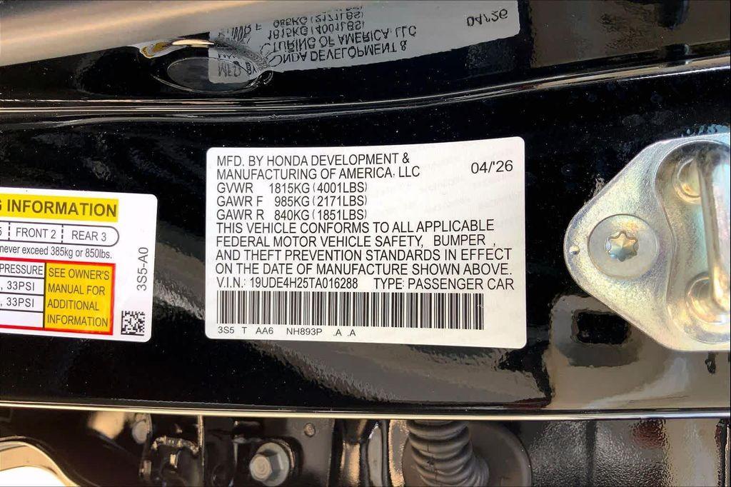 new 2026 Acura Integra car, priced at $35,520