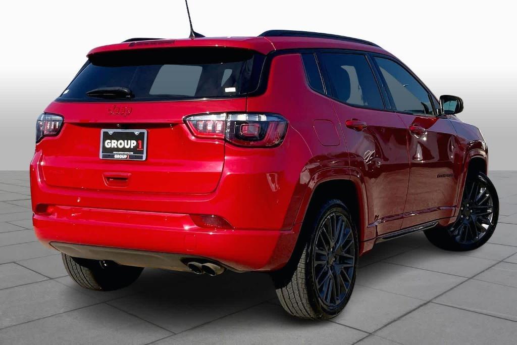 used 2022 Jeep Compass car, priced at $18,495