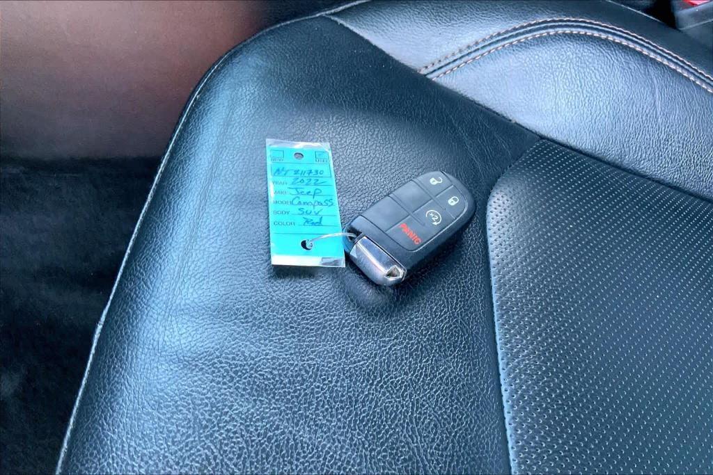 used 2022 Jeep Compass car, priced at $18,495