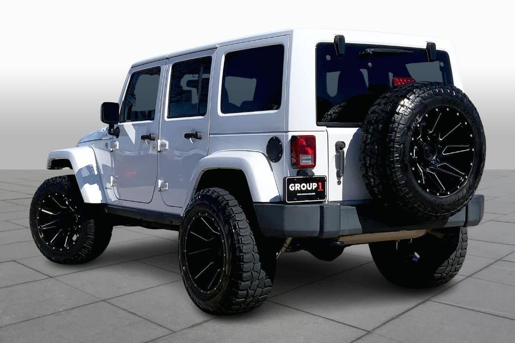 used 2015 Jeep Wrangler Unlimited car, priced at $16,995