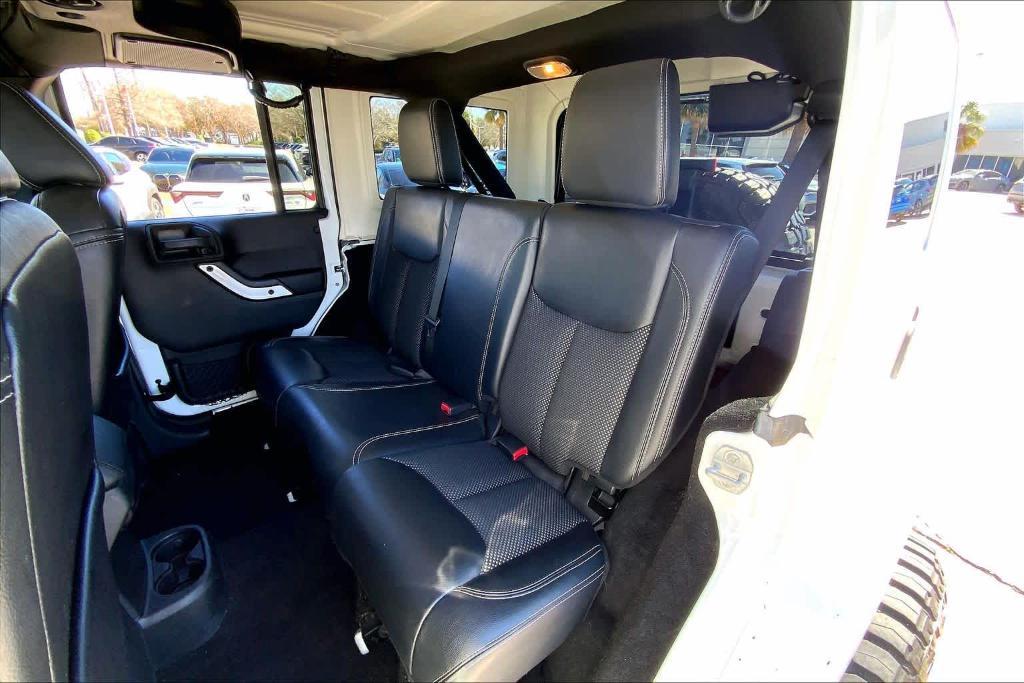 used 2015 Jeep Wrangler Unlimited car, priced at $16,995