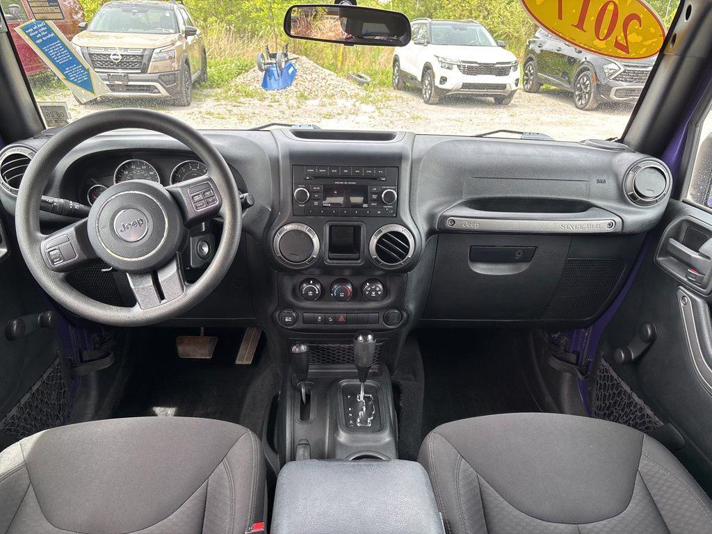 used 2017 Jeep Wrangler Unlimited car, priced at $17,399