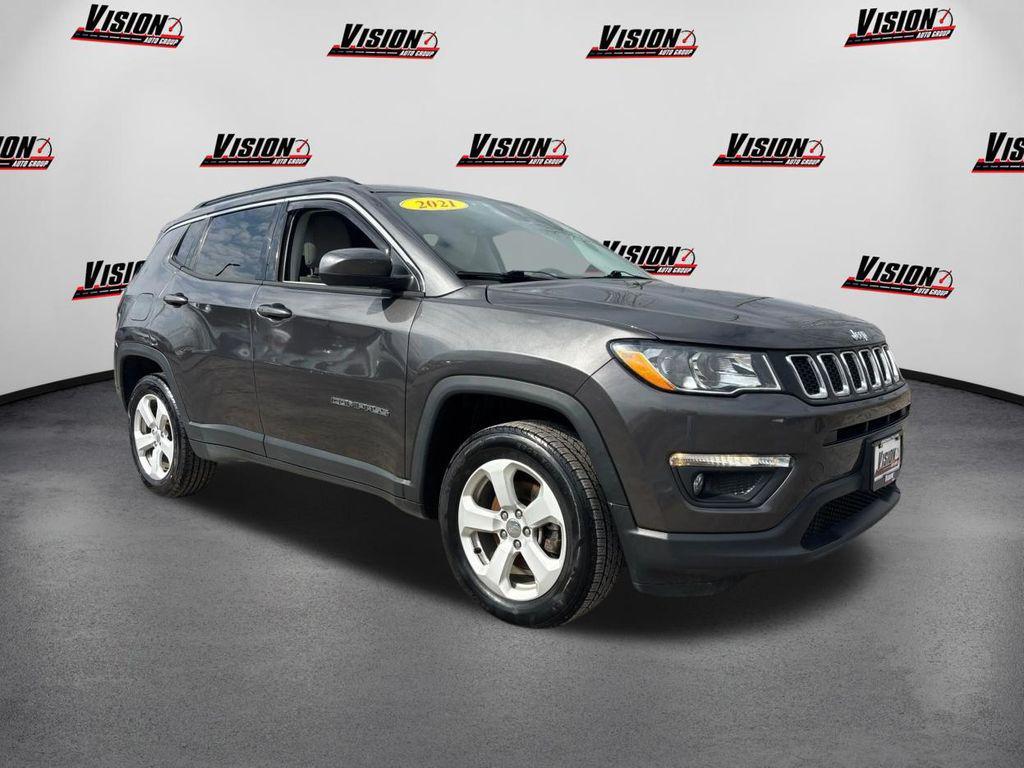 used 2021 Jeep Compass car, priced at $16,999