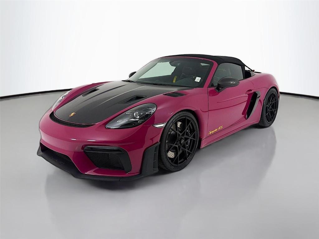 used 2025 Porsche 718 Spyder car, priced at $214,900
