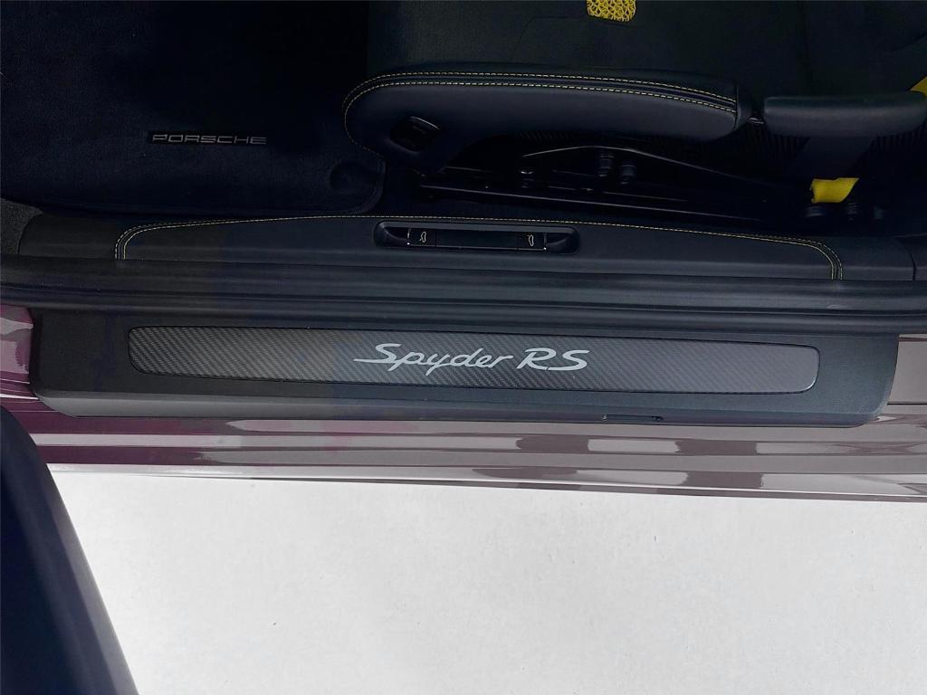 used 2025 Porsche 718 Spyder car, priced at $205,900