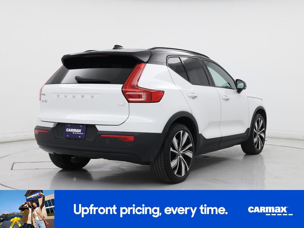 used 2021 Volvo XC40 Recharge Pure Electric car, priced at $25,998