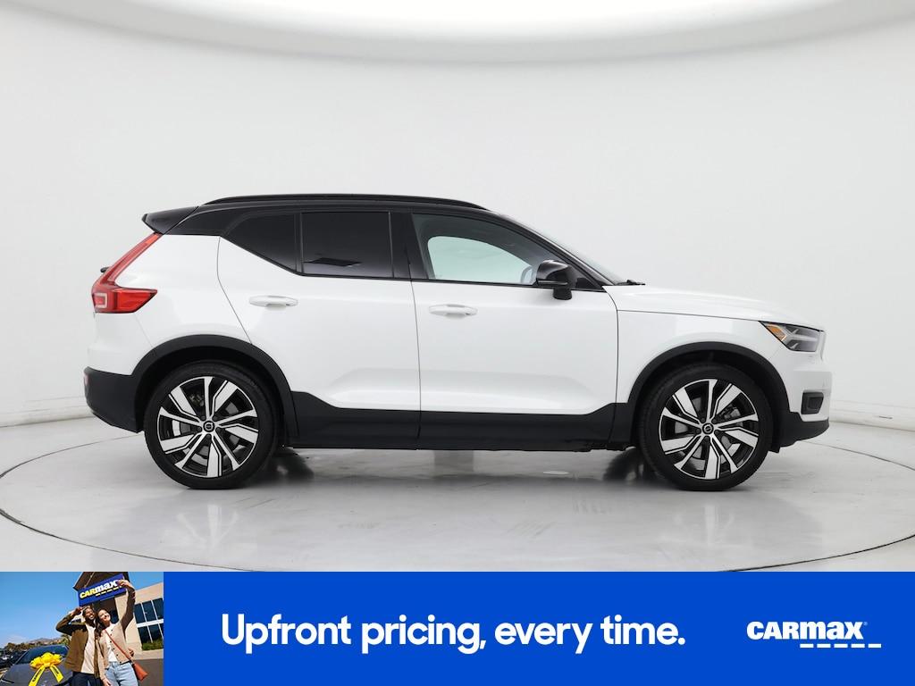 used 2021 Volvo XC40 Recharge Pure Electric car, priced at $25,998