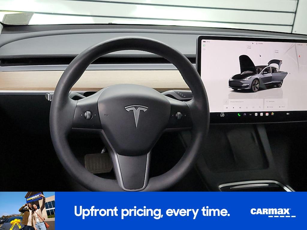 used 2023 Tesla Model 3 car, priced at $25,998