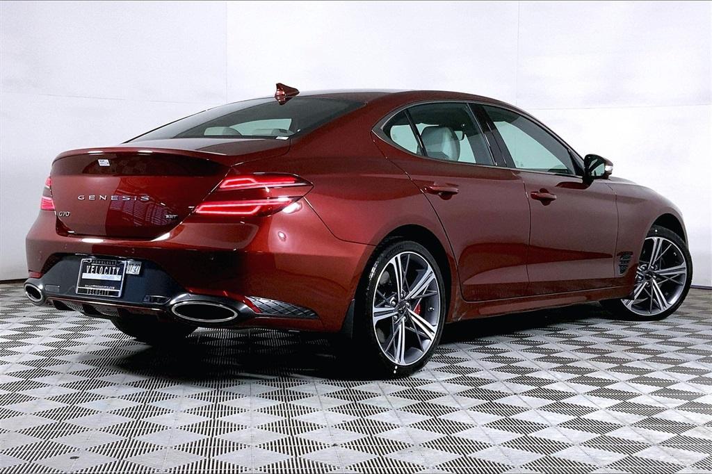 new 2025 Genesis G70 car, priced at $62,803