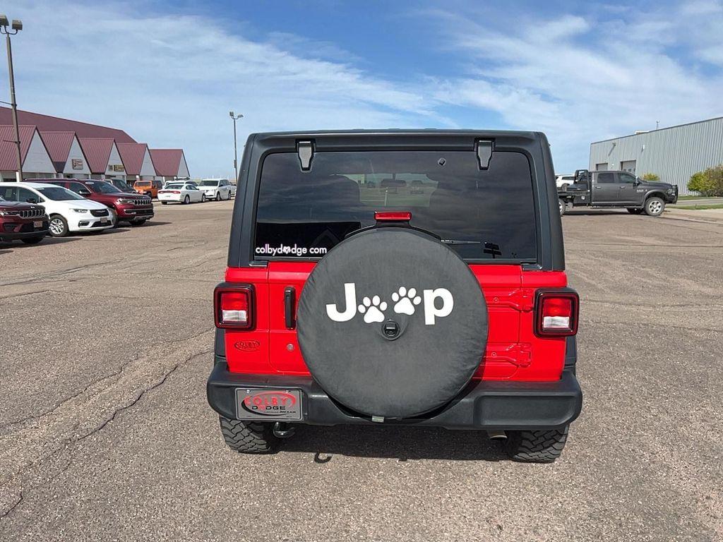 used 2020 Jeep Wrangler Unlimited car, priced at $24,656