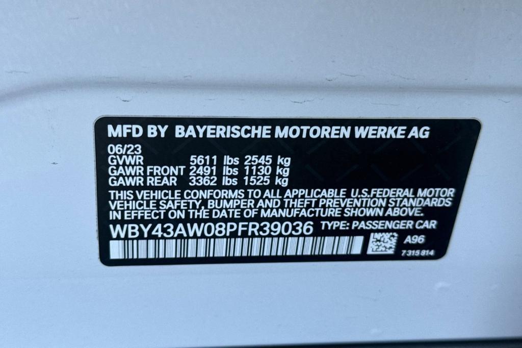 used 2023 BMW i4 Gran Coupe car, priced at $29,999