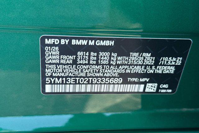 new 2026 BMW X5 M car, priced at $144,150