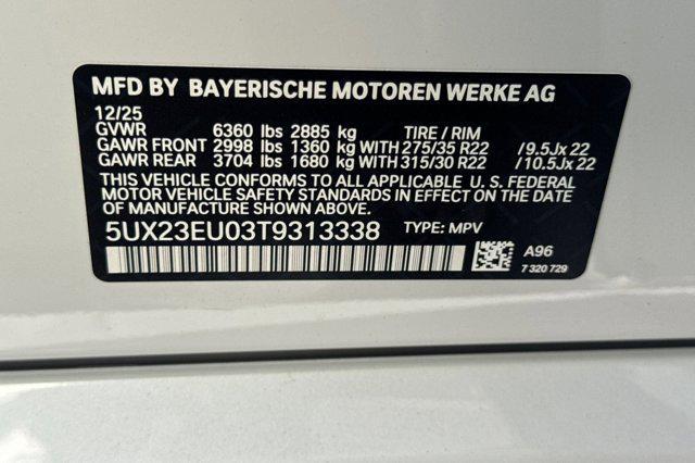 new 2026 BMW X5 car, priced at $89,000