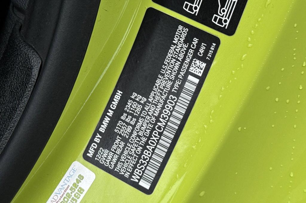 used 2023 BMW M4 car, priced at $65,998