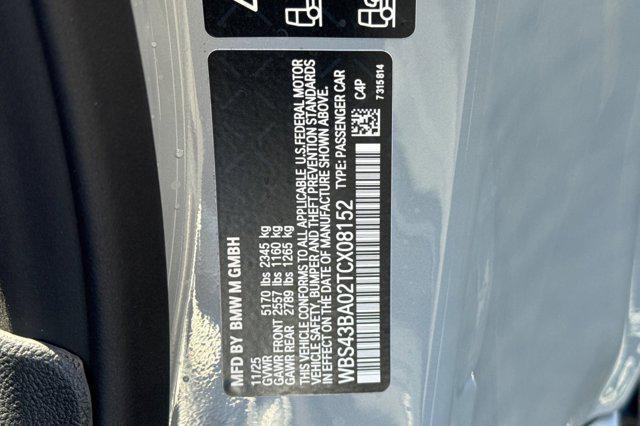 new 2026 BMW M4 car, priced at $100,325