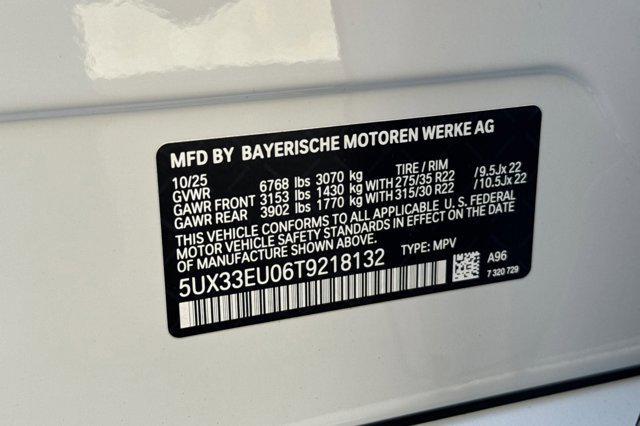 new 2026 BMW X5 car, priced at $108,025