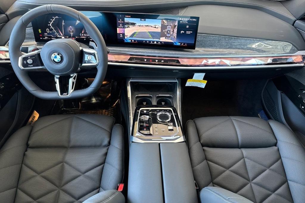 new 2025 BMW 740 car, priced at $107,975