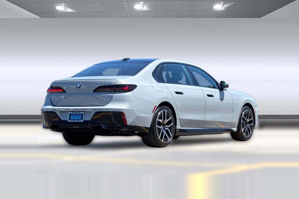 new 2025 BMW 740 car, priced at $107,975