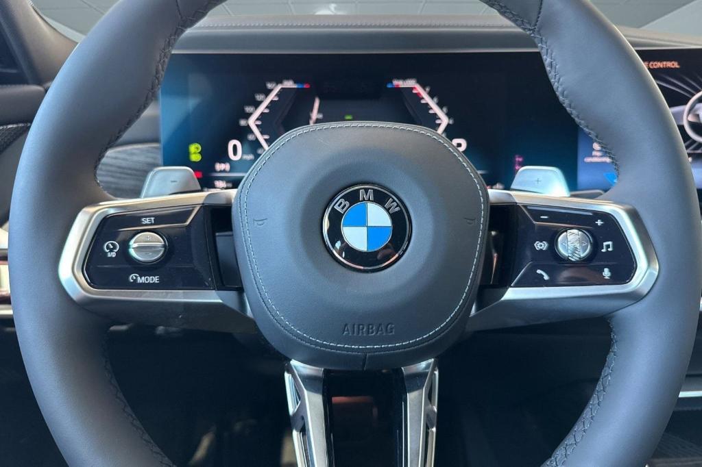 new 2025 BMW 740 car, priced at $107,975