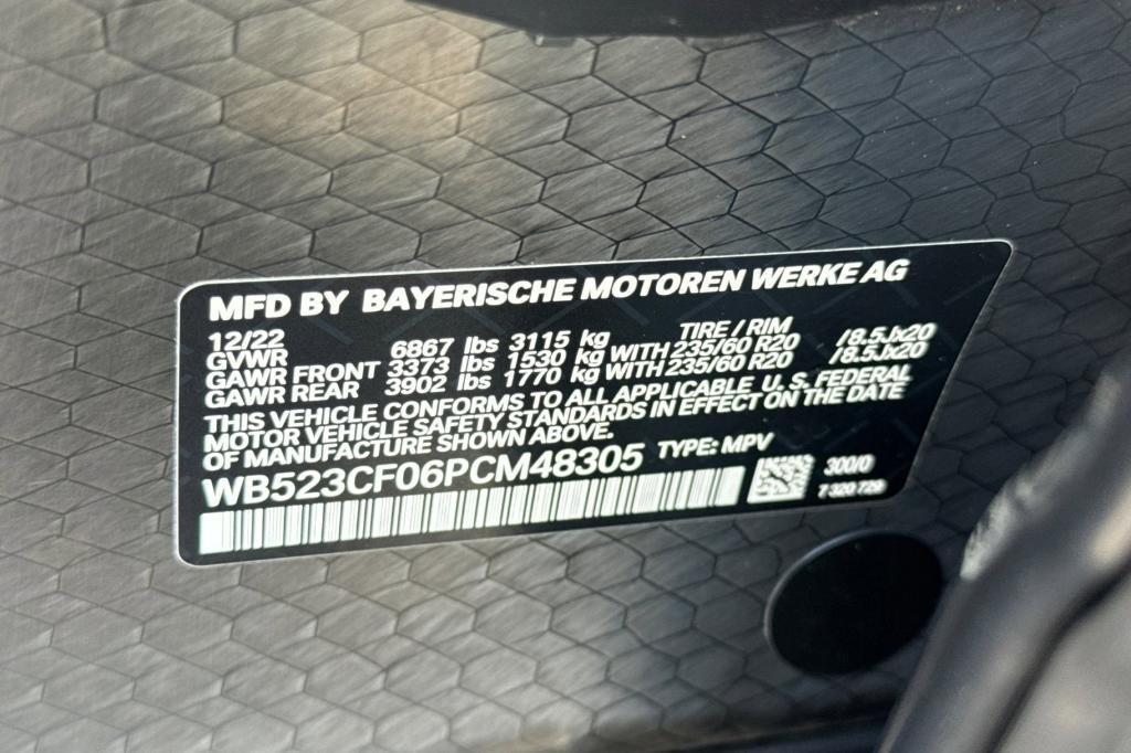 used 2023 BMW iX car, priced at $44,083