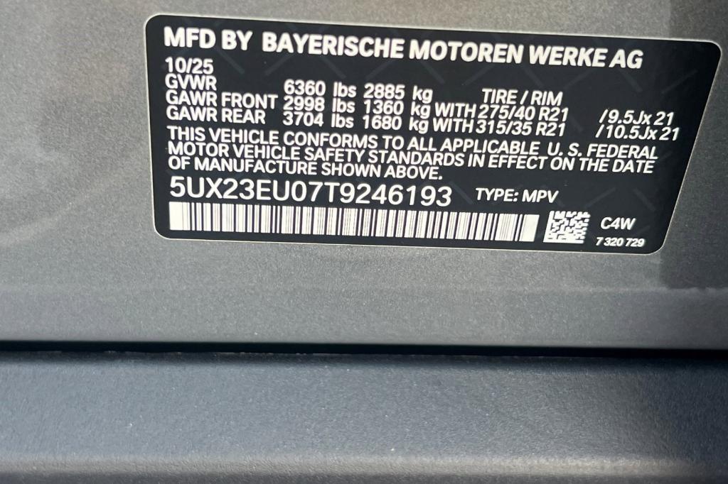 new 2026 BMW X5 car, priced at $78,475