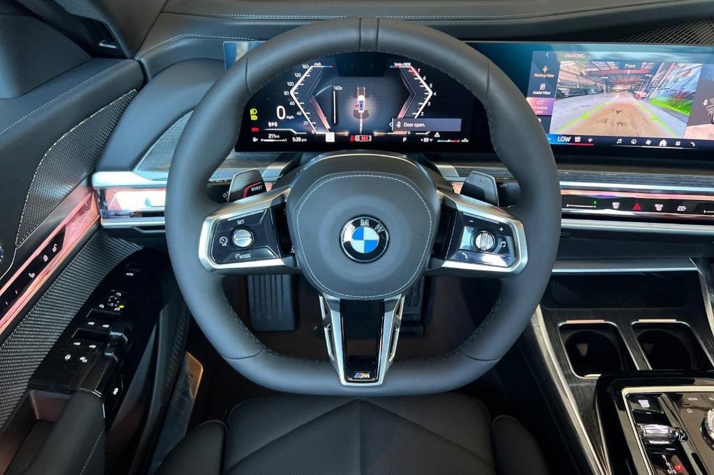 new 2025 BMW 740 car, priced at $107,975