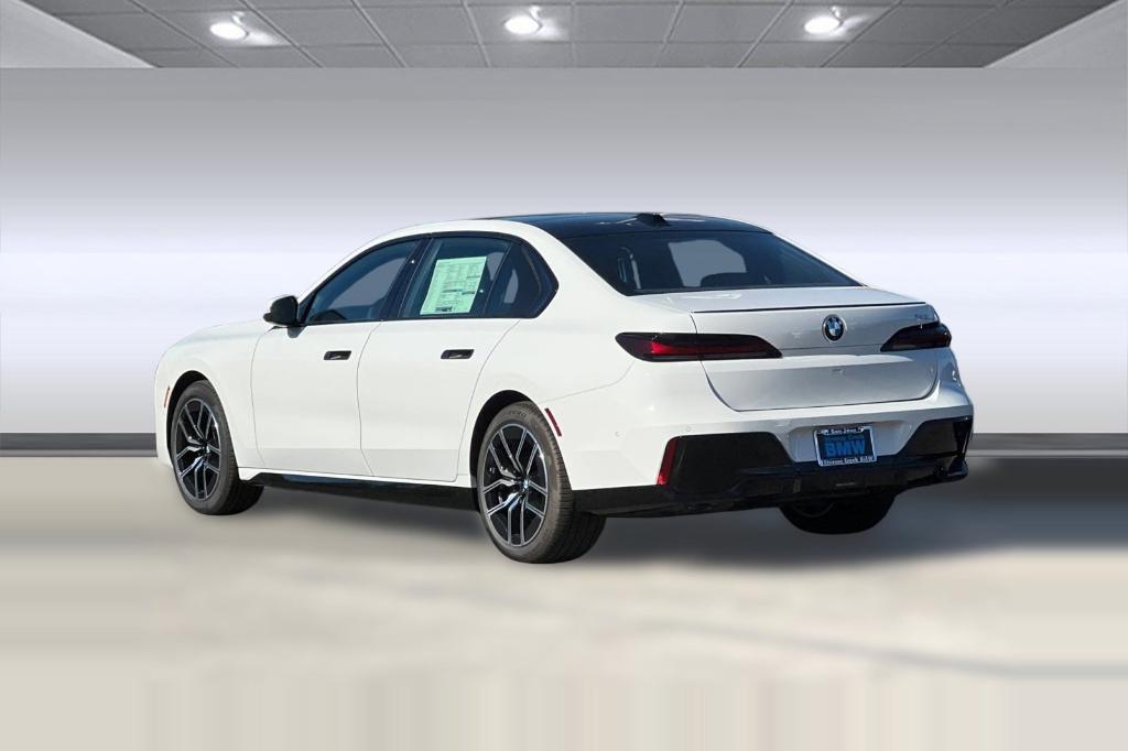 new 2025 BMW 740 car, priced at $107,975