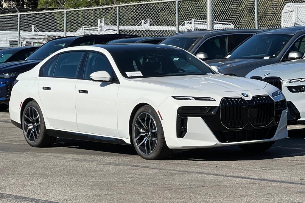 new 2025 BMW 740 car, priced at $107,975