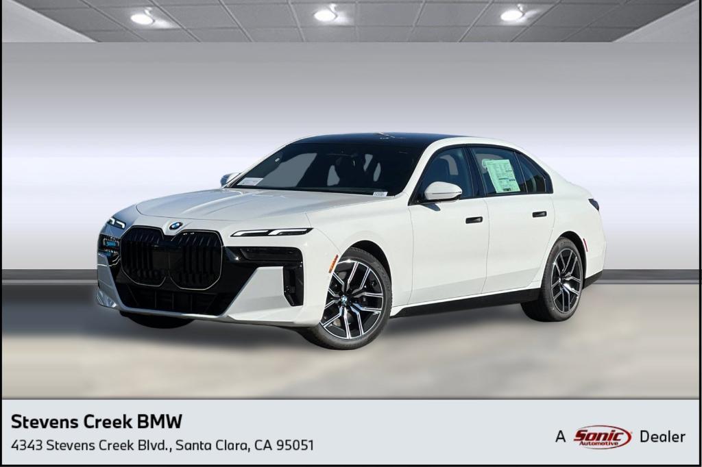 new 2025 BMW 740 car, priced at $107,975