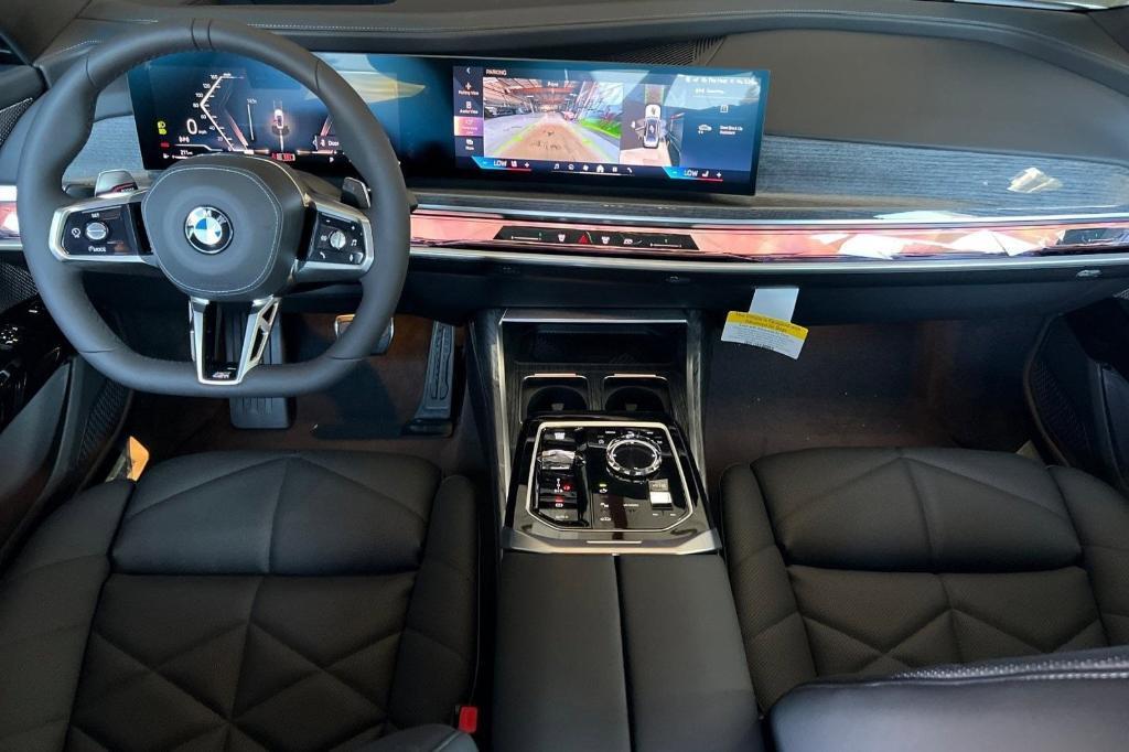new 2025 BMW 740 car, priced at $107,975