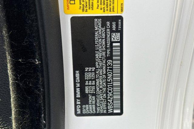 used 2020 BMW M4 car, priced at $47,999