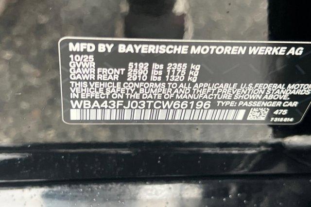 new 2026 BMW 530 car, priced at $71,590