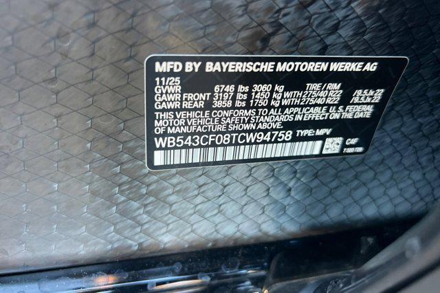 new 2026 BMW iX car, priced at $85,795