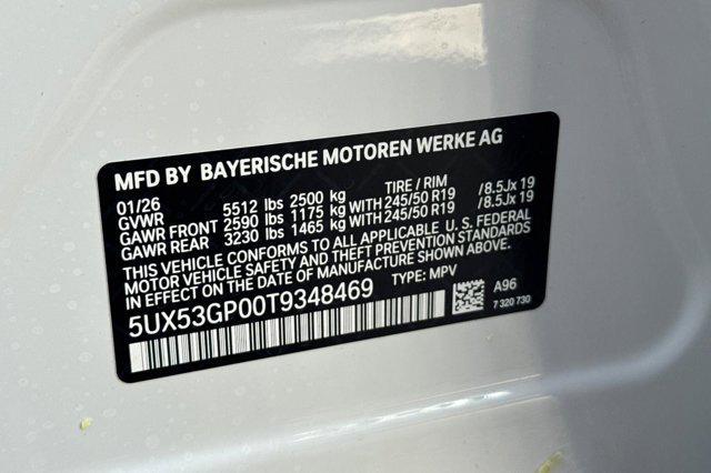 new 2026 BMW X3 car, priced at $57,525