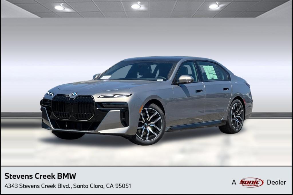 new 2025 BMW 740 car, priced at $115,125