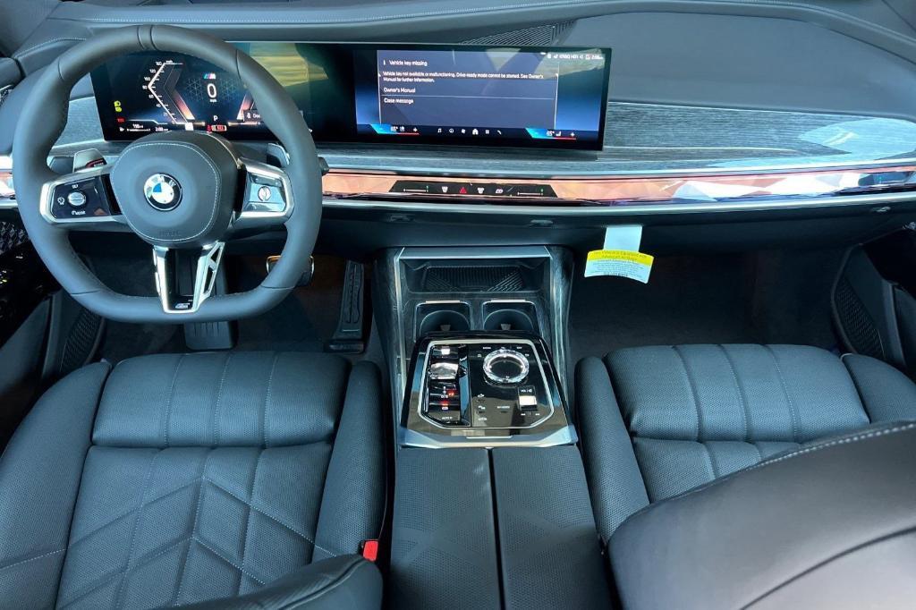 new 2025 BMW 740 car, priced at $115,125