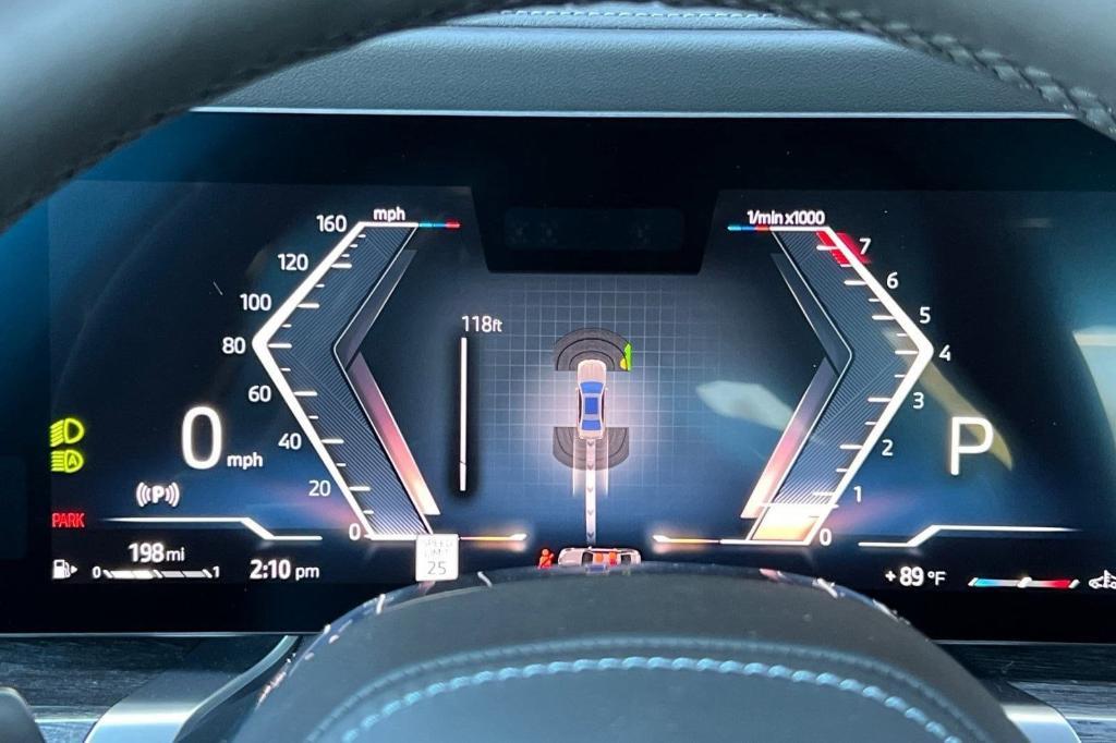 new 2025 BMW 740 car, priced at $115,125