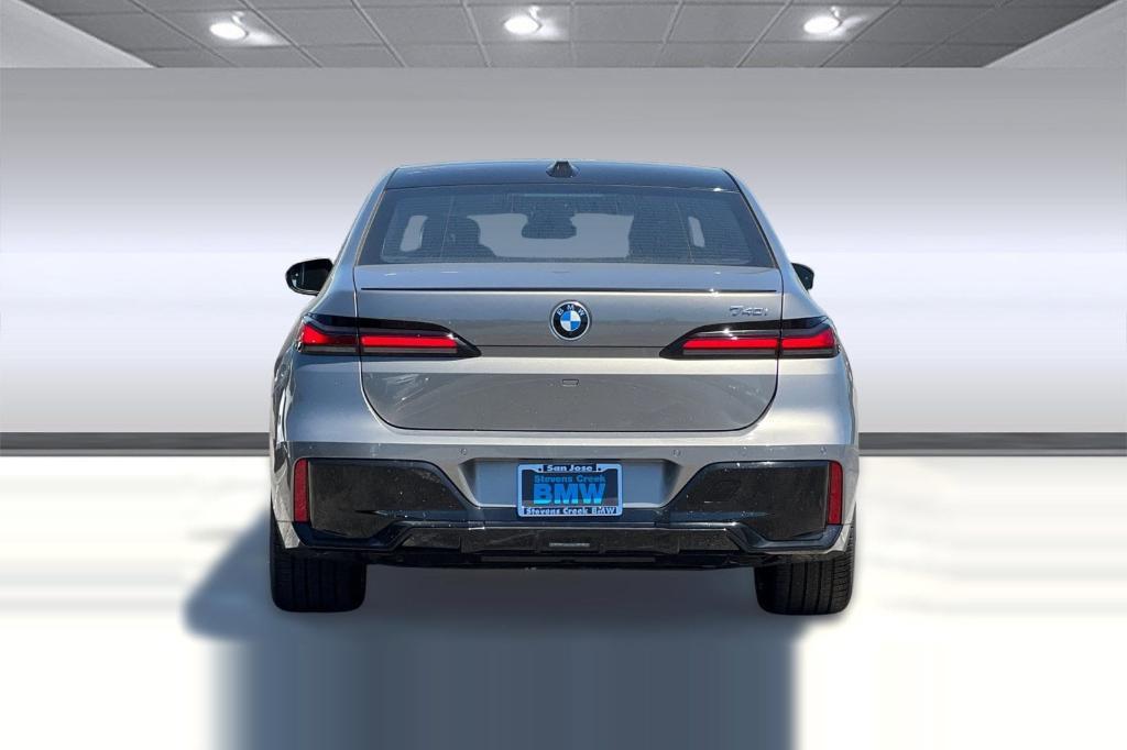 new 2025 BMW 740 car, priced at $115,125