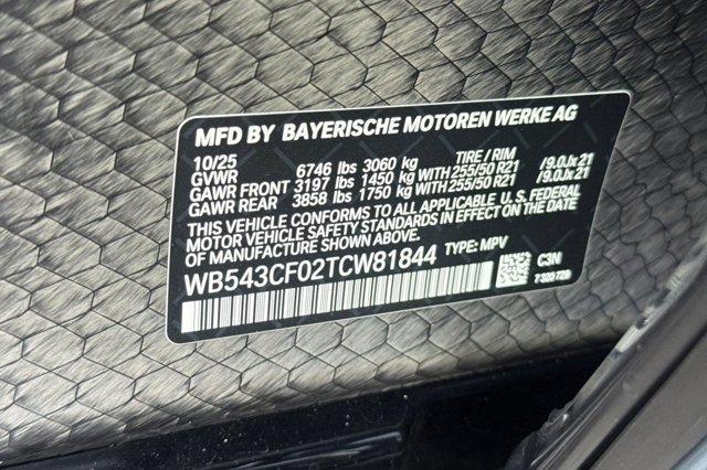 new 2026 BMW iX car, priced at $83,870