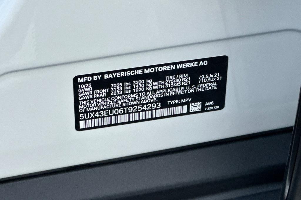 new 2026 BMW X5 PHEV car, priced at $83,575