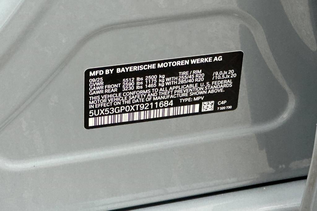 new 2026 BMW X3 car, priced at $63,000