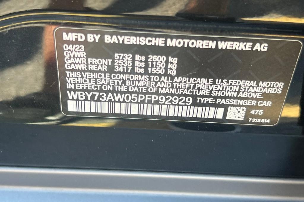 used 2023 BMW i4 Gran Coupe car, priced at $34,573