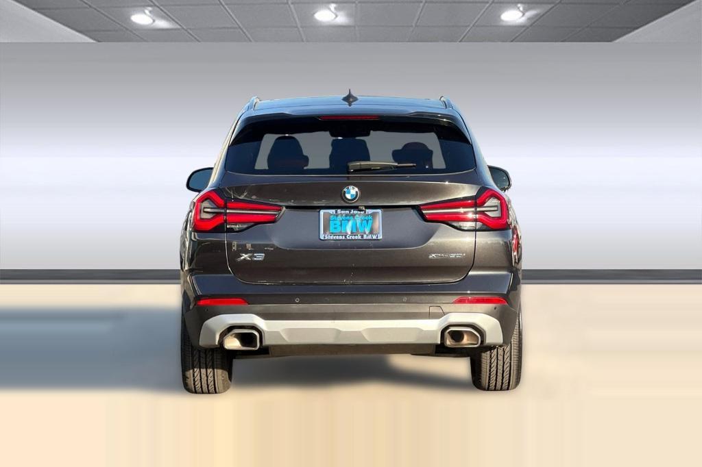 used 2022 BMW X3 car, priced at $31,498