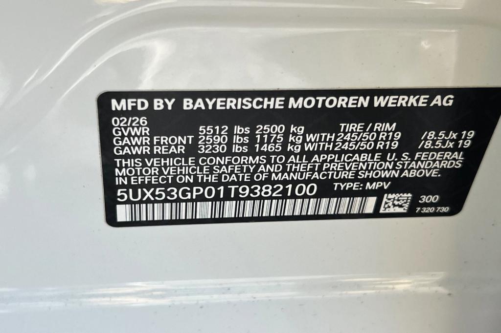 new 2026 BMW X3 car, priced at $58,125