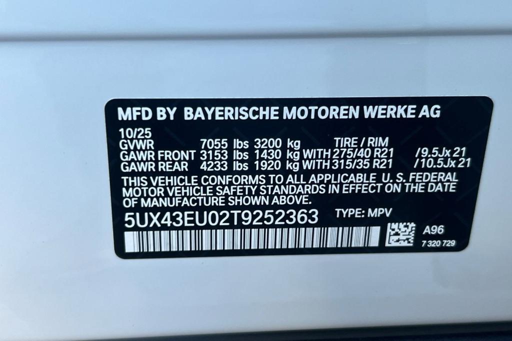 new 2026 BMW X5 PHEV car, priced at $83,225
